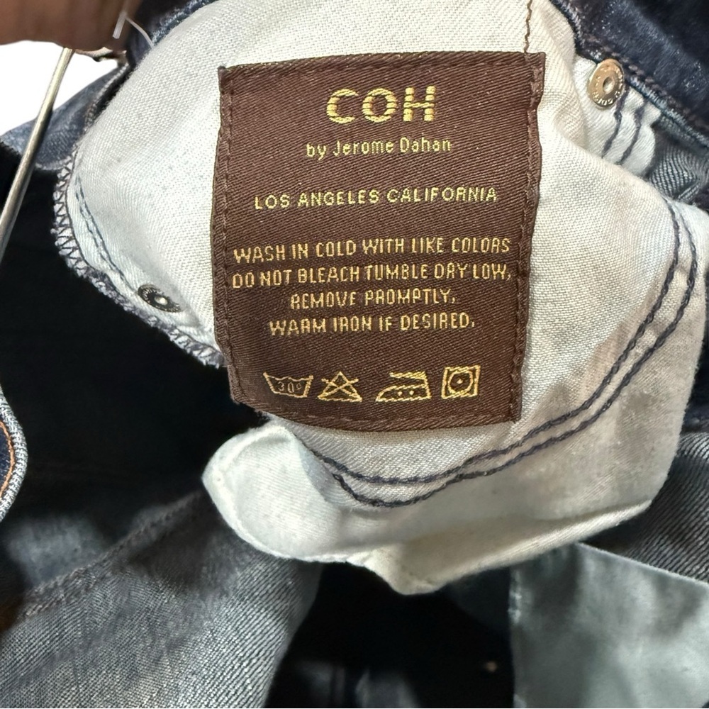 🔻Citizens of Humanity COH Low Rise Flare Jeans Size 30 Dark Wash Bootcut - Picture 8 of 8